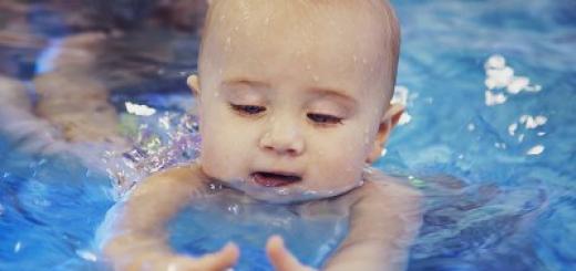 Где и как научить ребенка плавать?